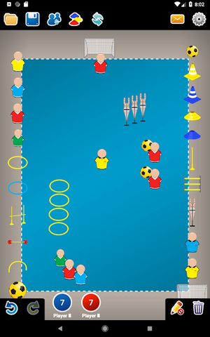 Screenshot 6: Coach Tactic Board: Handball