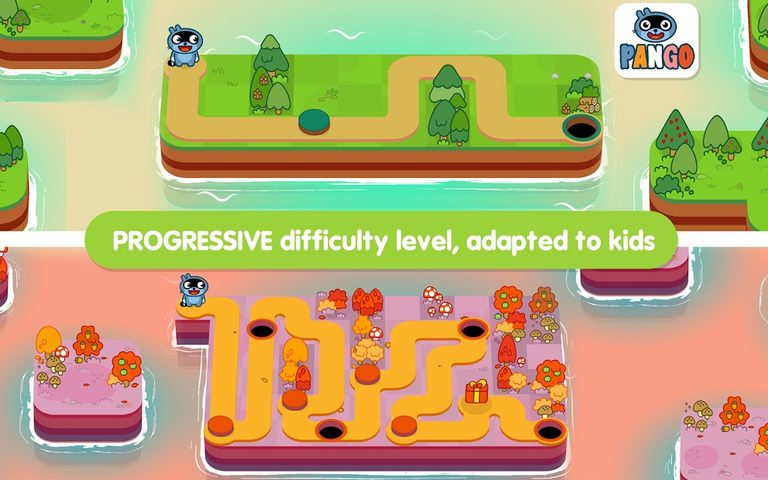 Screenshot 4: Pango One Road : logical maze
