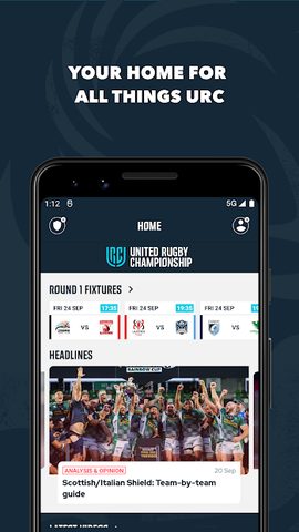Screenshot 5: United Rugby Championship