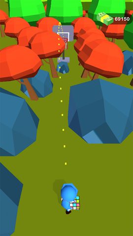 Screenshot 3: Basket Fall - Infinity Shoot