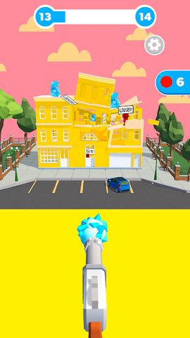 Screenshot 2: Slingshot Smash－Shooting Range