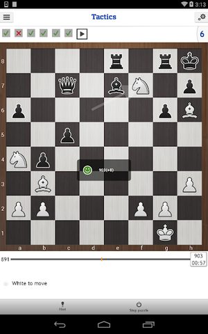Screenshot 6: Chess - play, train & watch