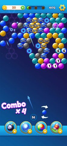 Screenshot 4: Bubble Shooter Relaxing 4+