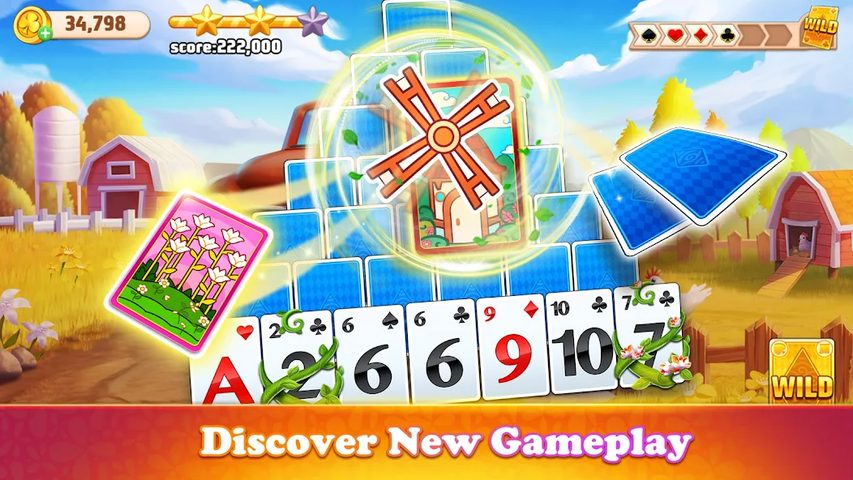 Screenshot 18: Solitaire : TriPeaks Farm