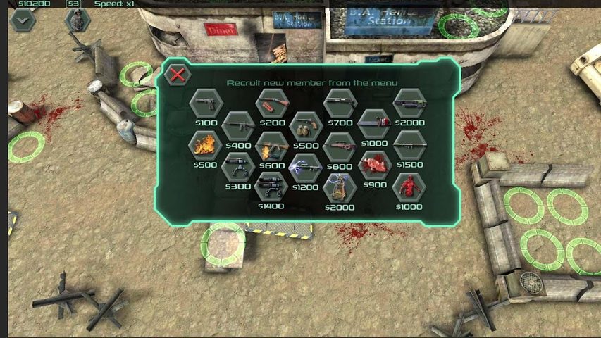Screenshot 1: Zombie Defense