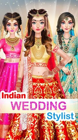 Screenshot 3: Indian Wedding Stylist - Makeup &  Dress up Games