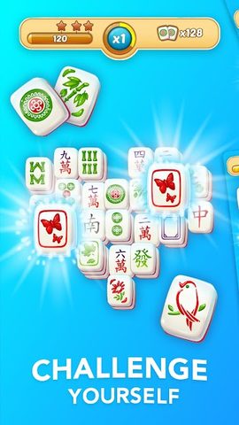 Screenshot 1: Mahjong Jigsaw Puzzle Game