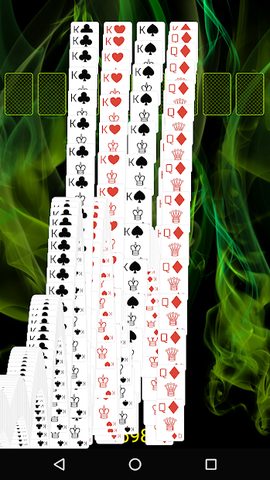 Screenshot 2: Selective Castle Solitaire