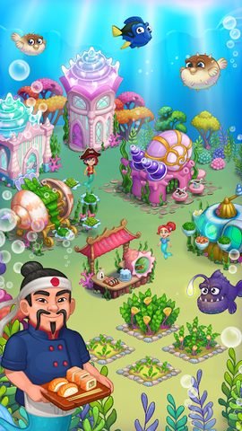 Screenshot 3: Aquarium Farm - water journey
