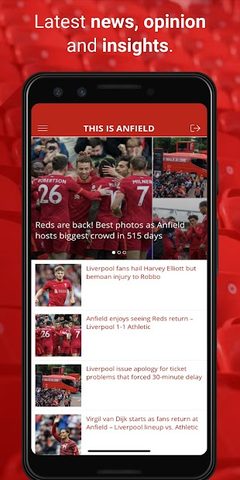 Screenshot 1: This Is Anfield