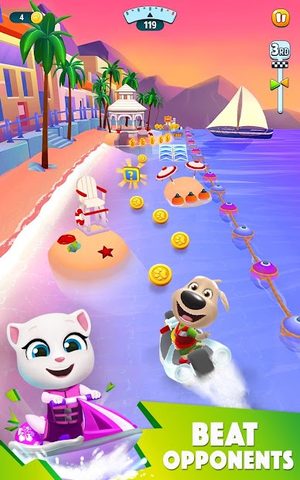 Screenshot 8: Talking Tom Jetski 2