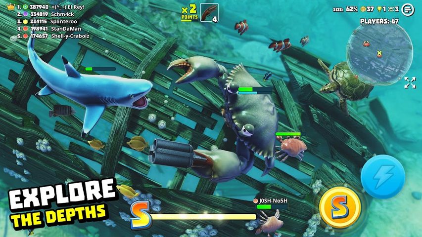 Screenshot 1: King of Crabs