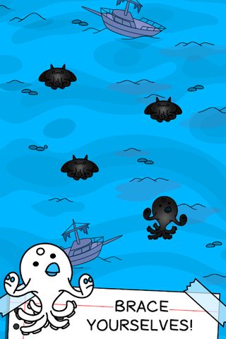 Screenshot 3: Octopus Evolution: Mutant Crazy Merge Clicker Idle