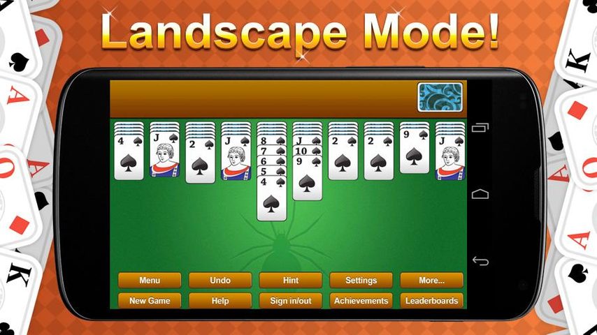 Screenshot 3: Classic Spider Solitaire