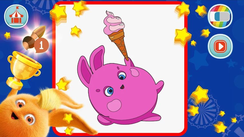 Screenshot 21: Sunny Bunnies: Coloring Book