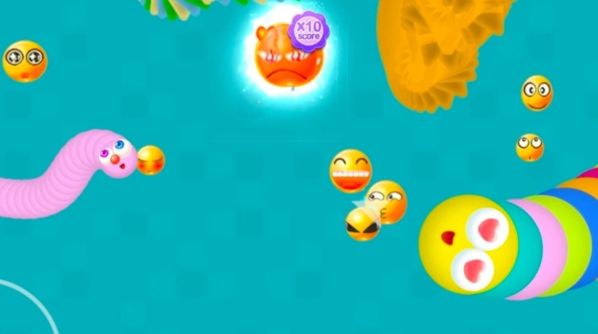 Screenshot 6: Worms Dash.io - snake zone