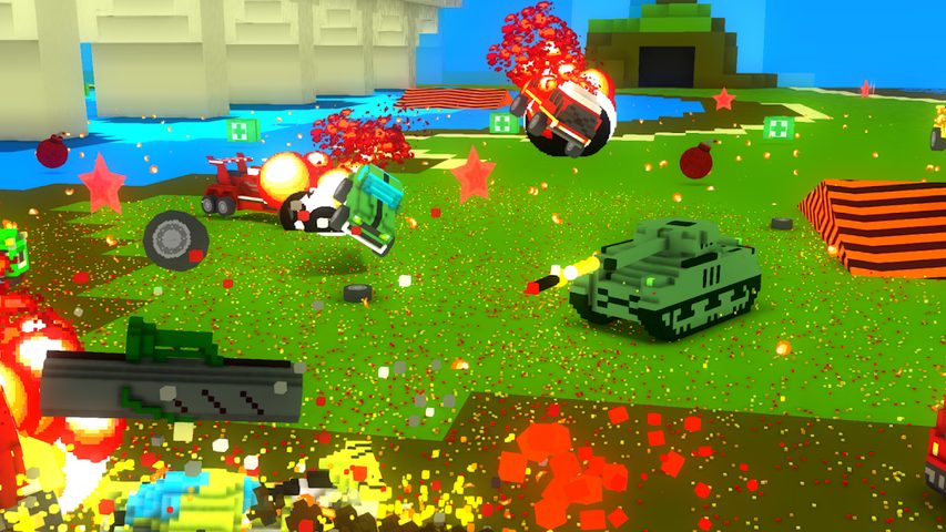 Screenshot 9: Blocky Demolition Derby 2