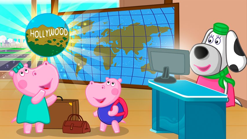 Screenshot 7: Hippo: Airport Profession Game