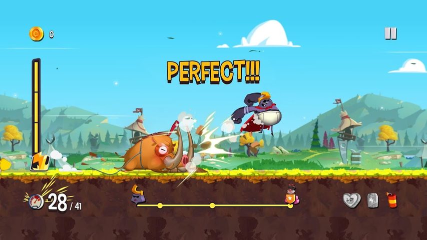 Screenshot 1: Rocky Rampage: Wreck 'em Up