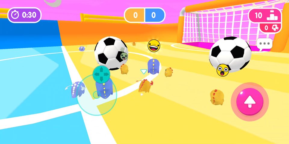 Screenshot 2: Fall.io - Race of Dino