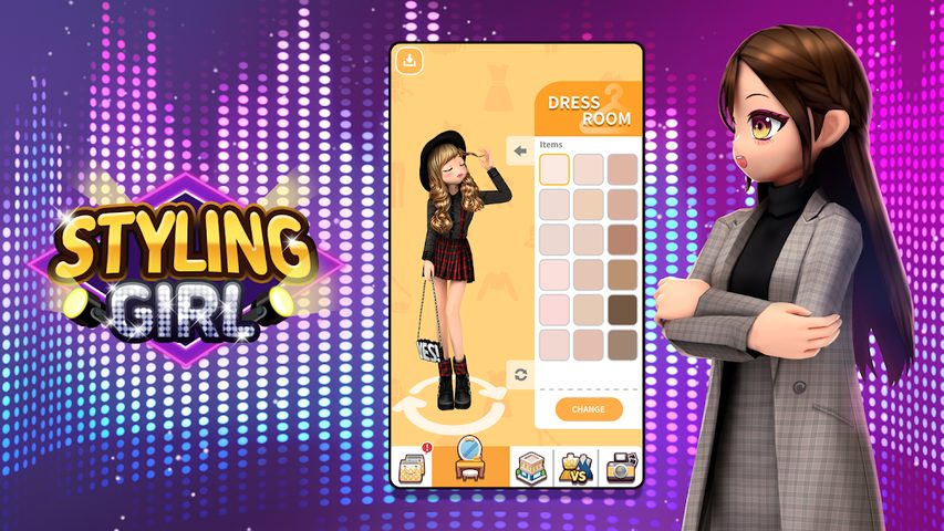Screenshot 6: Styling Girl - 3D Dress Up Game