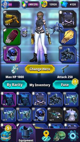 Screenshot 8: Cyberpunk Hero: Epic Roguelike