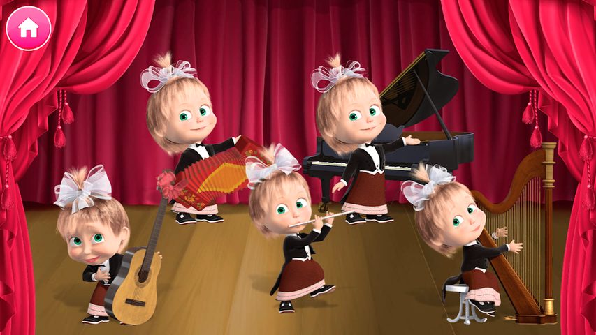 Screenshot 18: Masha and the Bear. Games & Activities