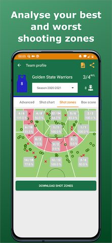 Screenshot 2: Basketball Stats Assistant