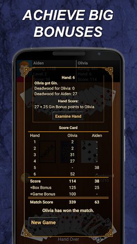 Screenshot 4: Gin Rummy Classic