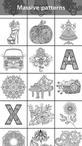 Screenshot 2: Mandala Coloring Book