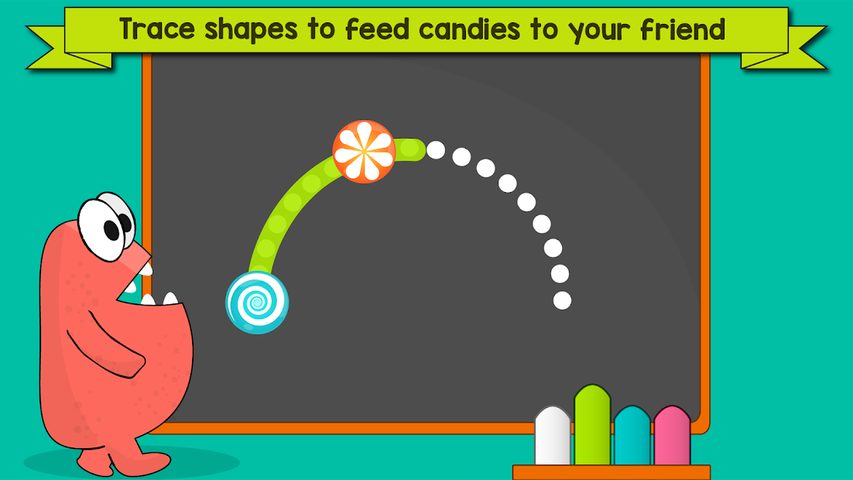 Screenshot 22: Tracing Letters and Numbers -