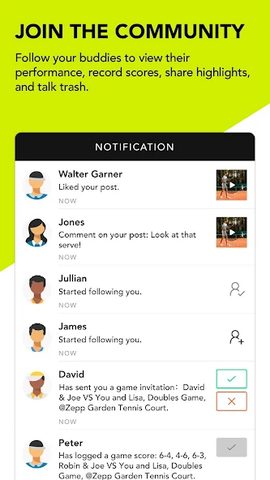 Screenshot 8: Zepp Tennis - Scoring, Sweet S