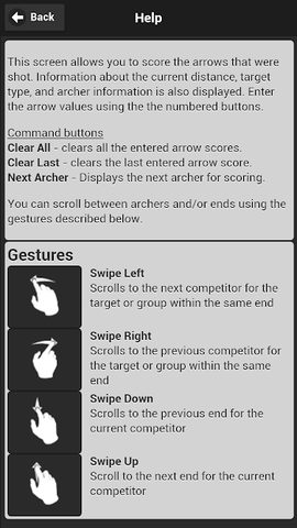 Screenshot 8: Ianseo Scorekeeper