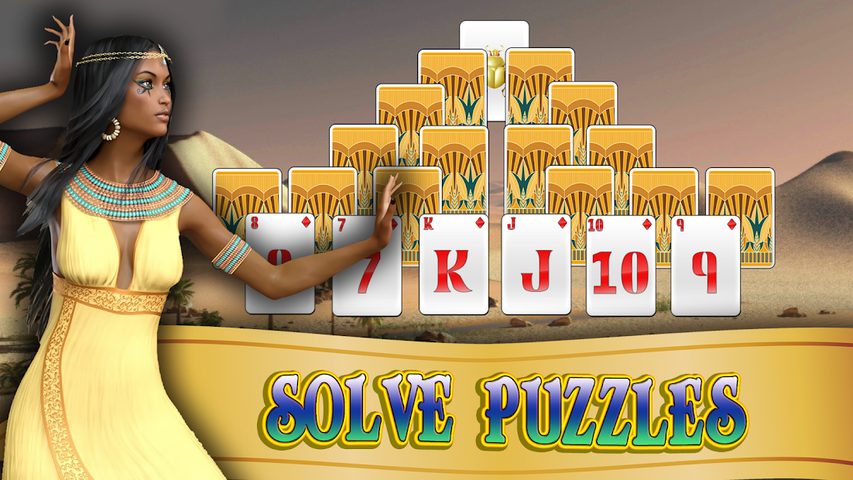 Screenshot 2: Pyramid Luxor Solitaire