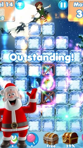 Screenshot 3: Christmas Games - santa match 3 games without wifi