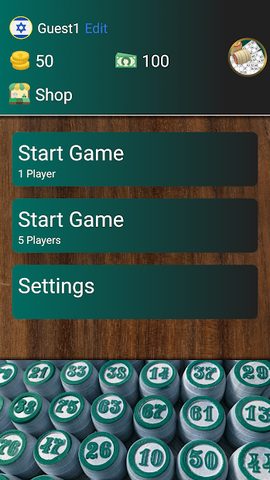 Screenshot 1: Loto - Russian lotto bingo game with more players