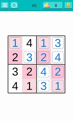 Screenshot 2: Sudoku Swipe