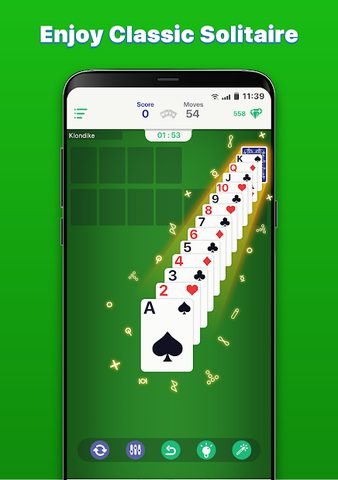 Screenshot 14: Classic Solitaire/Klondike cards game