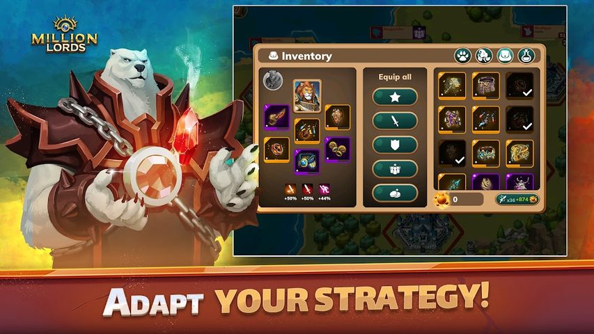 Screenshot 4: Million Lords: Kingdom Conquest - Strategy War MMO