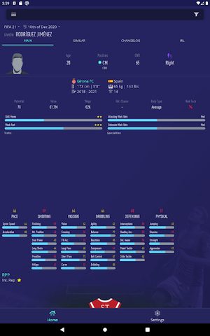 Screenshot 16: FCM - Career Mode 22 Database & Potentials