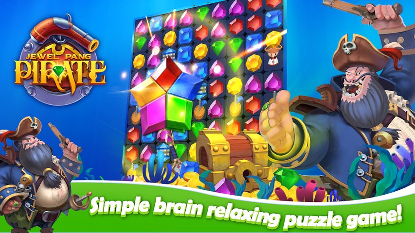 Screenshot 3: Pirate Jewel Pang: Match 3