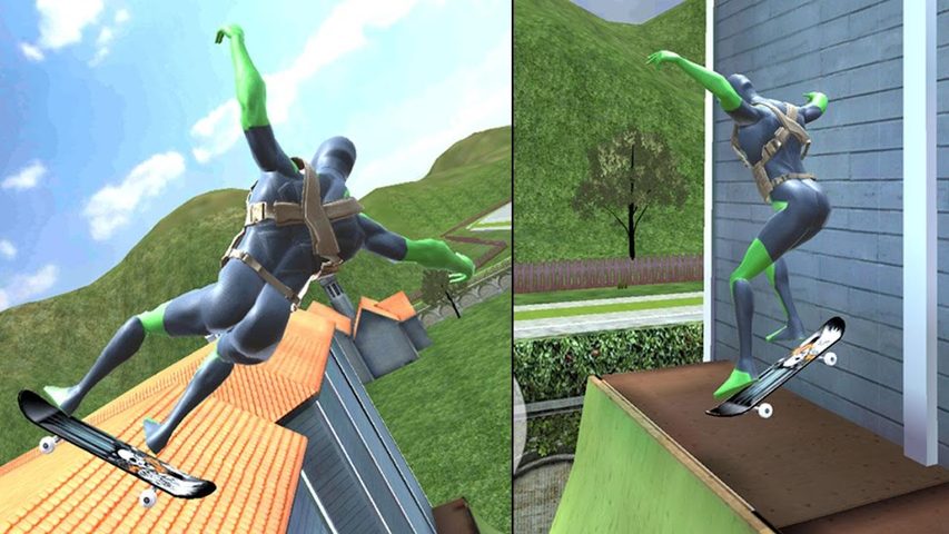 Screenshot 5: Rope Frog Ninja Hero Car Vegas