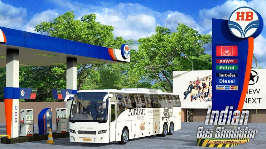 Screenshot 1: Indian Bus Simulator
