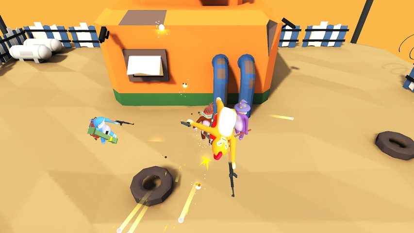 Screenshot 1: Noodleman Party: Online Multiplayer Fight Games