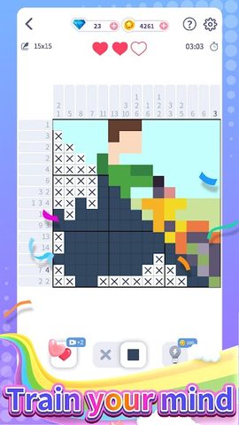 Screenshot 1: Nonogram Picture Cross Offline