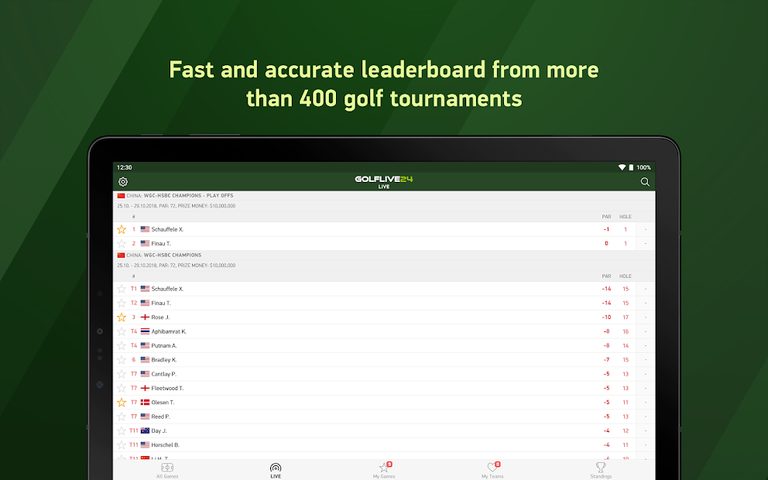 Screenshot 6: Golf Live 24 - golf scores