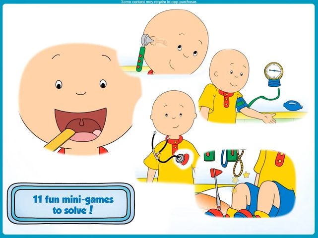 Screenshot 22: Caillou Check Up - Doctor