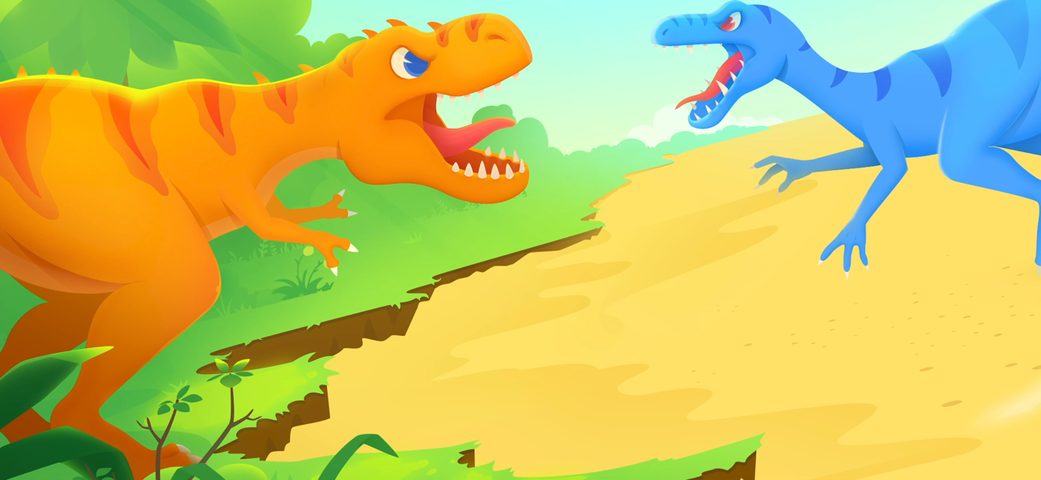 Screenshot 1: Dinosaur island Games for kids 4+