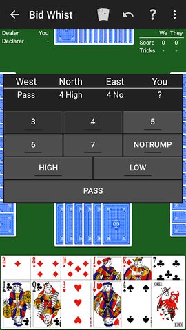 Screenshot 1: Bid Whist by NeuralPlay