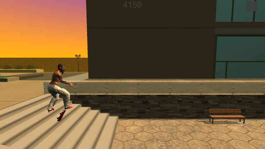Screenshot 5: Street Lines: Skateboard